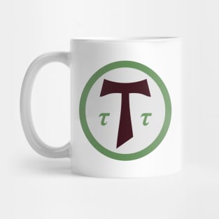 Cross of Tau Symbol Mug